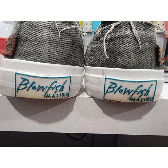 BLOWFISH MALIBU Gray Casual Active Shoes Womens Size 6.5M - Picture 10 of 10